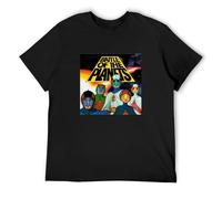 QICHEN BAG Battle of The Planets G Force T-Shirt for Men Black 3XL