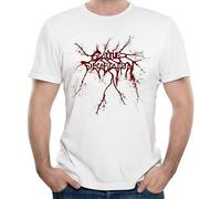 QICHEN BAG Cattle Decapitation American Deathgrind Band Round Neck Tshirt White M