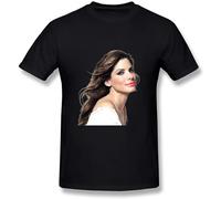 QICHEN BAG Glorious Return RZF Men's Sandra Bullock Red Lips T Shirt Black M