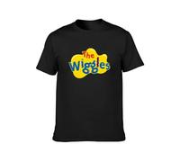 QICHEN BAG Men's Casual Shirt The Wiggles Do not Bleach Black XL