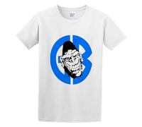 QICHEN BAG Men's Round Neck T-Shirt Gorilla Biscuits Carefully Designed, Every Design is just Right White XL