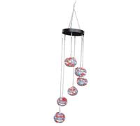 Qichill Charming Wind Chimes Bird Feeders for Outdoors Hanging Ant and Bee Proof,Never Leak,Perfect Garden Decor,C