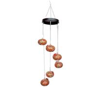 Qichill Charming Wind Chimes Bird Feeders for Outdoors Hanging Ant and Bee Proof,Never Leak,Perfect Garden Decor,B