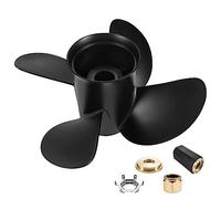 Qiclear 14 x17 Pitch Upgrade OEM Boat Propeller fit Mercruiser Alpha One &Mercury Outboard Motos 135-300 Hp,48-8M0084494,4 Blades,Hub Kits Included,15 Spline Tooth,RH 14 x 17p