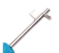 QiDAi Locksmith Blade Lock Pick Tool with Long Handle,Civil Door Lock Blade Lock Quick Opening Tool