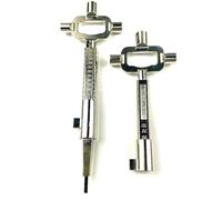 QiDAi Locksmith Cam Turner Cylinder Gauge for Lock,Building Universal Key Measuring Tool (2pcs Set)