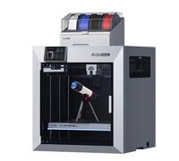 QIDI Max4 Combo 3D Printer, 390×390×340mm Large Build Volume, 65℃ Heated Chamber FDM 3D Printers, Max 800mm/s High Speed, Supports Up to 16-Colors/Multi Materials with QIDI Box, Auto Bed Leveling