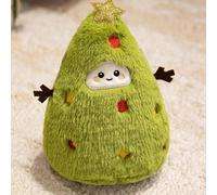 Qidures Christmas Santa Soft Plush Toy, 18cm Plushi Plush Snowman Squishy Christmas PlushPillows Soft Toy, Stuffed Animal Snowman Plushi ForChristmas Xmas Party Favor Stocking Fillers