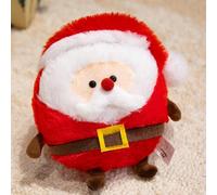 Qidures Christmas Santa Soft Plush Toy, 18cm Plushi Plush Snowman Squishy Christmas PlushPillows Soft Toy, Stuffed Animal Snowman Plushi ForChristmas Xmas Party Favor Stocking Fillers