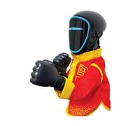 Qidures Hand Puppets for Adults - Funny Interactive Battery Operated,Robot Puppet On Hand - for Holiday Party Favors Stocking Stuffers Stage Performance Role Play