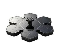 Qidures Solar Bird Bath Fountain Pump,Floating Portable Adjustable Sprinkler Pump,Solar Bird Bath Sprinkler - for Pool Yard Pond Outdoor Outside Water Fish Hummingbird Woman Man Fish