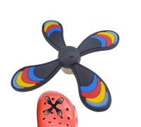 Qidures Windmill Shoe Charm Funny Colorful Rotating Windmill Pins Slides | Sandals Charm Slides Shoe Accessories Rotating Slides Inserts Pins Bag Charm Boys Girls