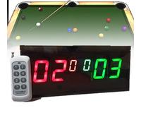 QIeAny Electronic Digital Scoreboards, Portable Tabletop Scoreboards, Scoreboard Score Keeper, 3in Large Font, Optional Remote Control, for All Kinds of Sports,B