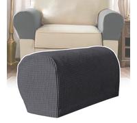 QIeAny Stretch Armrest Covers, Armrest Chair Covers, Sewing Technology/fabric Density, Easy to Remove And Wash/Does Not Shrink/Does Not Fade, Anti-static, Home/Hotel/Restaurant,F