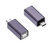 Qiebenav Plug Play Instrument Adapter Electronic Piano Usb Sure Here's A Product Title for Based on Information Usb-b Female to Type-c/micro/mini Male Phone A