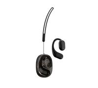 Qiebenav Smaller Delay Bluetooth-compatible Earphones Low Power Consumption Earbuds 1 Set Wireless Earphone Noise Cancelling Ear-hook Design Headphone for Black