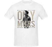 QIEMO Olly MURS Never Been Better T Shirts for Men Crew Neck XX-Large Black