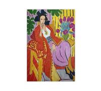 QIENAZIO Henri Matisse, The Red Jacket Canvas Poster Wall Art Bedroom Office Kitchen Decor Gifts 24x36inch(60x90cm)