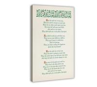 QIENAZIO Irish Blessing Hymns And Prayers Wishing You A Safe Journey, Traditional Wedding, New Home. Canvas Wall Art Posters And Prints Room Aesthetic Bedroom Office Decor 12x18inch(30x45cm)