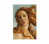 QIENAZIO Sandro Botticelli - The Birth of Venus1 Canvas Wall Art Posters And Prints Room Aesthetic Bedroom Office Decor 12x18inch(30x45cm)
