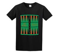 QIESHEOK Art Blakey & The Jazz Messengers Backgammon Unisex 100% Cotton Short-Sleeve T-Shirts Black XXL