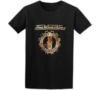 QIESHEOK Bachman Turner Overdrive Album Cover Cotton T Shirt Mens Unisex 100% Cotton Short-Sleeve T-Shirts Black XXXL