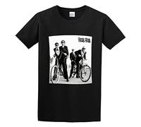 QIESHEOK Cheap Trick in Color The Unreleased Steve Albini Sessions Unisex 100% Cotton Short-Sleeve T-Shirts Black M