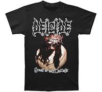 QIESHEOK Deicide Men's Scars of The Crucifix T-Shirt Black S