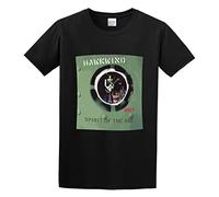 QIESHEOK Hawkwind Spirit of The Age an Anthology Unisex 100% Cotton Short-Sleeve T-Shirts Black L