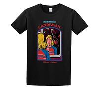 QIESHEOK How to Summon The Candyman Unisex 100% Cotton Short-Sleeve T-Shirts Black XL