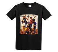 QIESHEOK The Youth of Today Unisex 100% Cotton Short-Sleeve T-Shirts Black XL