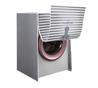 QIEZI Washer/Dryer Cover with zip,Cute Waterproof Sunscreen Washine Machine Protector Cover,Outside Sunproof dustproof thickening for Top Load and Front-Loading Machine,24.4121.6533.86 inch