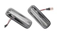 QIFANB 2Pcs Dynamic LED Side Marker Lights Turn Signal Indicator For Civic EK 2/3/4dr For Ballade For Prelude 95-99 Dynamic Sequential Side Mirror Turn Signal Lights(B)