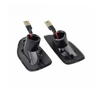 QIFANB 2Pcs LED Dynamic Side Marker Light Arrow For Dacia For Logan 2 For Sandero For Duster For Stepway Dynamic Sequential Side Mirror Turn Signal Lights(B)