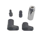 QIFANB 5pcs Oxygen Sensor Wrench Kit for Automotive O2 Socket Removal Install Offset Vacuum Socket Thread Chaser Tool O2 Oxygen Lambda