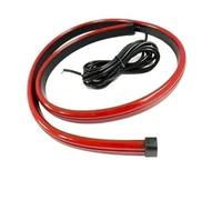 QIFANB 90/100cm Car High-Mount Brake Light Strip With Turn Signal And Driving Universal Flexible LED Decorative Flow Third 3RD Brake Light(90cm)