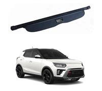 QIFANB Car Parcel Shelf For SsangYong For Tivolan For Tivoli 2015-2025 Rear Trunk Cargo Cover Security Shield Luggage Curtain Retractable Privacy Retractable Cargo Cover(Black)