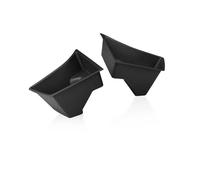 QIFANB Car Parcel Shelf For Tesla For Model 3 For Highland 2024 Rear Trunk Left Side Storage Box With Cover Tail Boot Partition Stowing Accessories Retractable Cargo Cover(A)