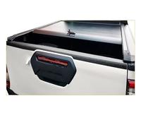 QIFANB Car Parcel Shelf FOR TOYOTA FOR HILUX 2015-2022 2023 FOR REVO FOR ROCCO RAIL GUARD CAP PROTECTOR REAR COVER TAIL GATE TRIM Retractable Cargo Cover(With handle surround)