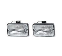 QIFANB Fog Lamps For PEUGEOT 205 For GTI For CTI 106 306 Mi16 H3 Car Front Fog Light DRL Driving Lamp Spotlight Spotlamp(2*Clear Shell)
