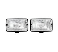 QIFANB Fog Lamps For PEUGEOT 205 For GTI For CTI 106 306 Mi16 H3 Front Fog Light DRL LED Driving Lamp Spotlight Spotlamp Car Accessories(2*Clear)