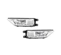 QIFANB Fog Lamps For VW For Tiguan 2021 2020 2019 2018 2017 Left Right Car Front Bumper Fog Light Assembly Lamp With Halogen Bulbs(1 pair)