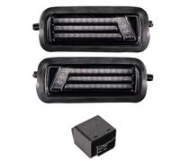 QIFANB Headlight Car Styling Tuning For Lada For Niva 4X4 1995- LED Tail Lights With Running Turn Signal PMMA/ABS Plastic Function Accessories