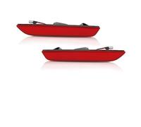 QIFANB LED Car Front & Rear Bumper Side Marker Blinker Lights 2010-2018 For Mustang Fender Dynamic Sequential Side Mirror Turn Signal Lights(15-up Rear Red9)