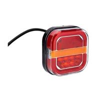 QIFANB Rear Tail Light 2pcs 3Face Trailer Tail Lights 12v/24v Truck Led Parking Lamp Car Side Light Van Marker Lighting Turn Signal