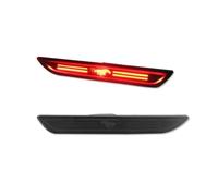 QIFANB Rear Tail Light 2Pcs Car Rear Red Sidemarker Lamps For Mustang 2015 2016 2017 2018 2019-2022 LED Fender Side Marker Lights(Red)