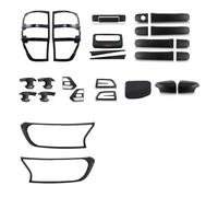 QIFANB Rear Tail Light HeadLight Covers Side Vent Guard Trim Tail Lights Cover For Ranger 2015-2022 Door Handle Insert Bowl(Door Handle Cover)