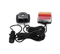 QIFANB Rear Tail Light LED Trailer Tail Light Set, 12v, With 7-Pin Plug, Kit For Trucks, Trailers Under 80'' Tractors