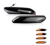 QIFANB Side Mirror Turn Signal Light 2pcs For MINI R61 For PACEMAN 2012 2013 2014 2015 2016 2017 R60 For COUNTRYMAN 2010 2011 2012 2013 2014-2017 LED Dynamic Turn Signal Light(2xDynamic Smoked)