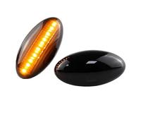 QIFANB Side Mirror Turn Signal Light For Citroen For Berlingo C 3 4 5 1 Xsara Jumpy LED Side Marker Light Turn Repeater Lamp(2pcs No Dynamic)